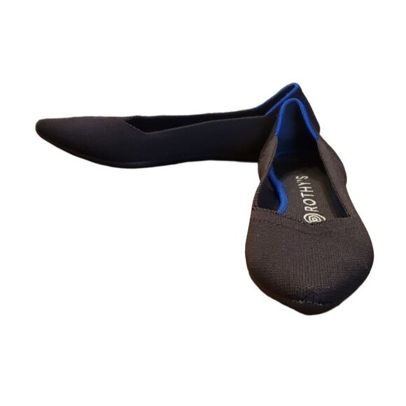 Rothys Black Pointed-Toe Flats - Picture 4 of 7
